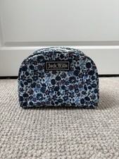 Jack Wills Floral Makeup Bag