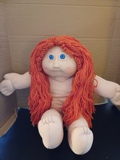 Vintage Cabbage Patch Kids Girl Doll Coleco 1984 Mould 2 Red Hair Blue Eyes