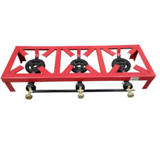 Tripple Outdoor Cast Iron LPG Propane Butane Boiling 3 Ring Burner Catering Gas
