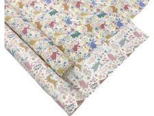 Easter bunny fabric polycotton - easter,