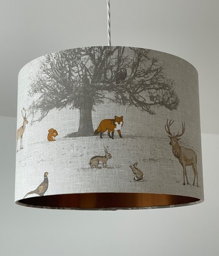 Lampshade woodland country - lampshade,