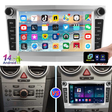 Apple CarPlay For Vauxhall Corsa C D Astra Zafira Android 14 Car Stereo GPS Navi