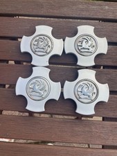 Vauxhall Corsa C Alloy Wheel Centre Caps x 4 P/N GM 9191534FU Genuine SXI SRI