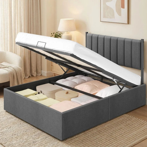 Vasagle double ottoman bed - ottoman,