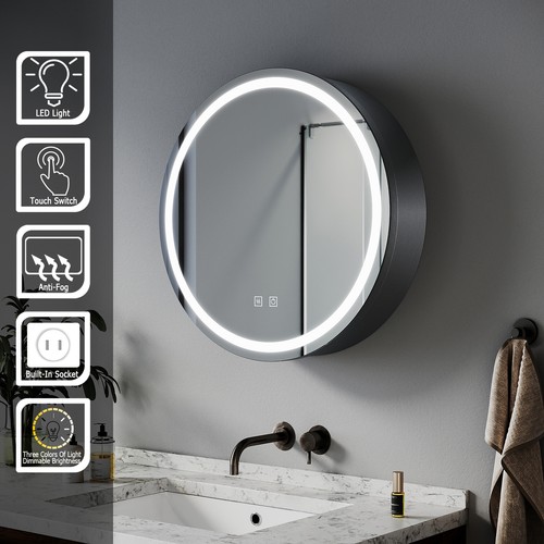 Led bathroom mirror cabinet - led,