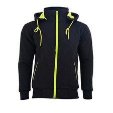 MENS BLACK FLEECE HOODIE