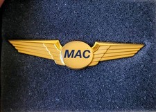 MAC Airlines Pilot Wings Badge