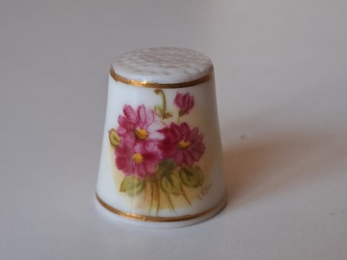 Royal worcester pink flower - worcester,