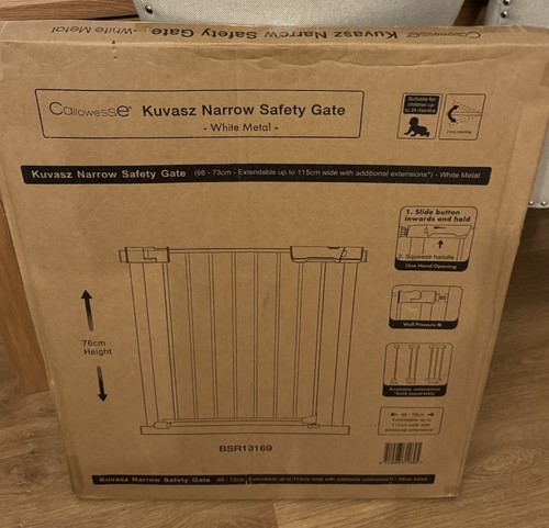 Kuvasz narrow stair - stair, gate