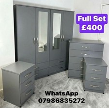 Brand New Grey 4 Doors