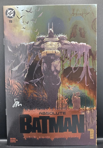Signed absolute batman 19 - signed, #19