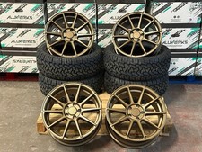 18" Bronze Alloy Wheels Fits