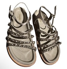 Chanel Sandals Size 38.5