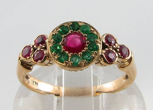 Unusual combo gold 9ct - combo,