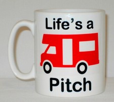 Life's A Pitch Mug Can