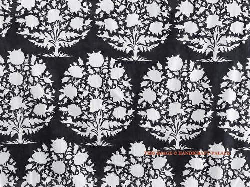 Indian handmade black floral - indian,