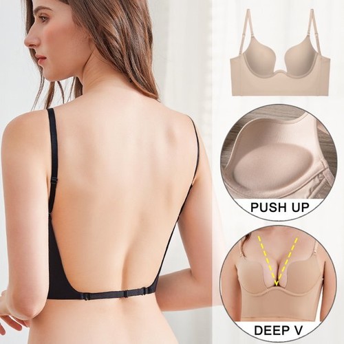 Push bra backless women - bra,