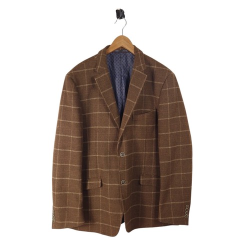 Mens black label tweed blazer - black,