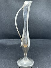 Vintage Tall Slim Silver Plated Tea Urn Jug 20cm