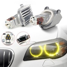 2x Yellow LED Angel Eye Light