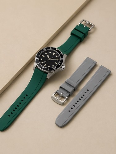 20mm 22mm rubber strap - 20mm,