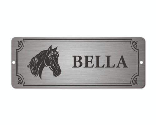 Personalised stable door sign - door,