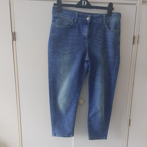 Ladies cropped denim - ladies,
