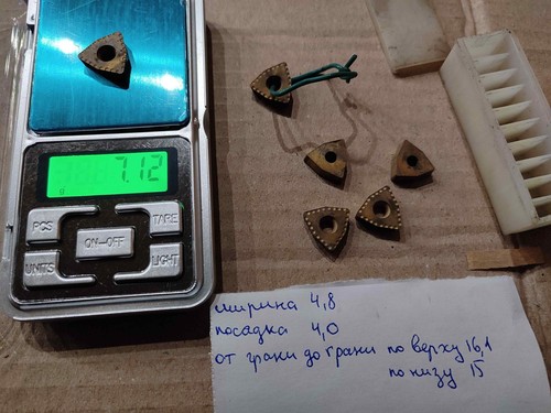 Lot soviet triangular - of,
