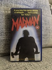 Madman Pre Cert VHS