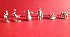 Monopoly Christmas Edition Individual Replacement Playing Pieces Tokens