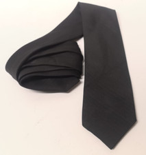 Black Poyester Tie Genuine British Military