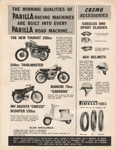 1963 parilla 250 - 1963,