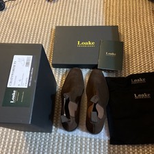 Loakes Chatsworth Tobacco Suede Chelsea Boot UK 8 G men’s 