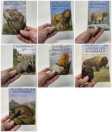 Vintage ladybird books - books, x7