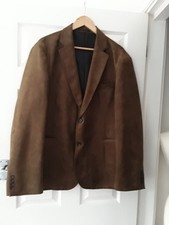 Mens Next Faux Moleskin Lined