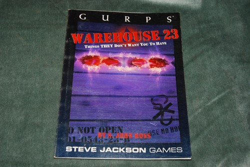 Gurps warehouse john - warehouse, 23