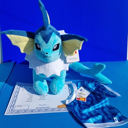 Build bear pokemon vaporeon - a,