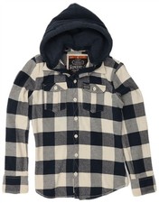SUPERDRY Boys Hooded Flannel