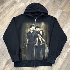 Twilight Black Graphic Zip Up