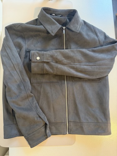 Zara men faux - men’s, suede
