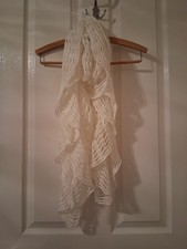 Beautiful white scarf