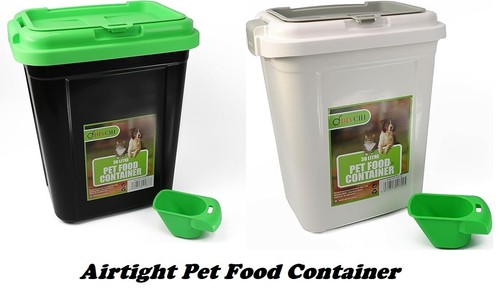 Pet food storage container - food,