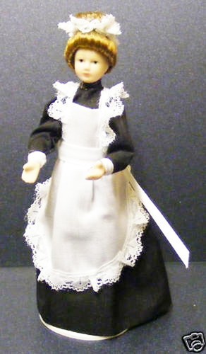 Dolls house maid - maid, in