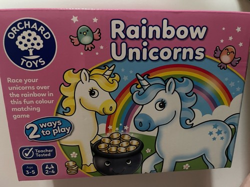 Orchard toys rainbow unicorns - toys,