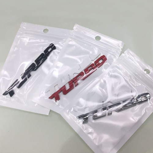 Turbo metal rear emblem - 4,