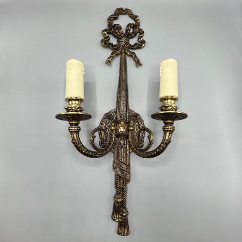 Large vintage brass ornate - large,