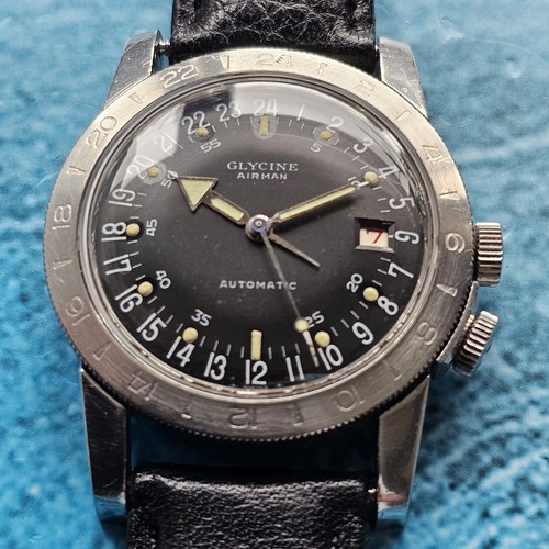 Vintage glycine airman - vintage, gmt