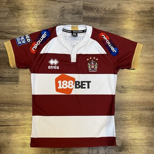 Wigan warriors rugby shirt - warriors,
