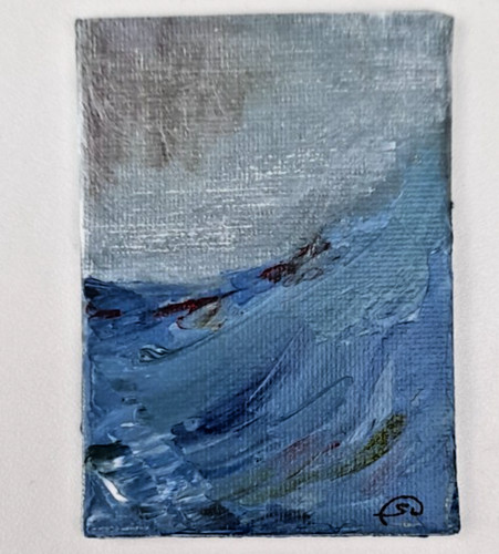 Aceo original abstract - original,