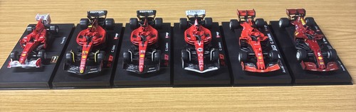 Ferrari scale burago - ferrari, f1